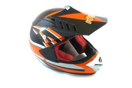 Casco per moto da cross quad super motard con visiera