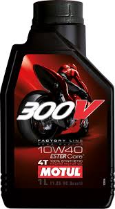 OLIO MOTUL 300V 10W40 OLIO 4T FACTORY LINE 120411/S